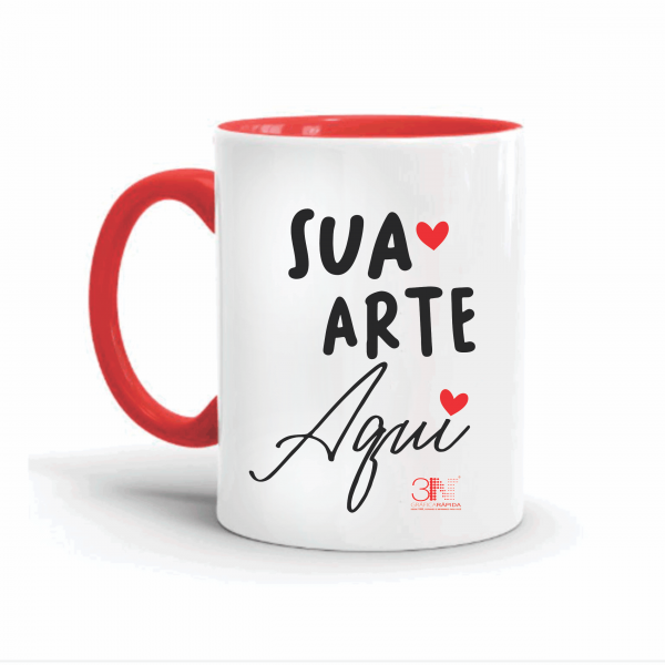 CANECA DE PORCELANA
